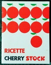 RICETTE CHERRY STOCK LIBRETTO 7 x 9 ED. LA EDITORIALE LOMBARDA 1974 COME NUOVO