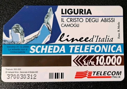 Scheda telefonica 5000 lire - scheda,