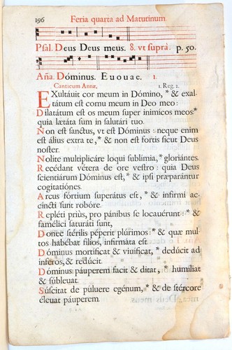 Stampa antica antifonario - stampa,