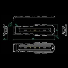 Staffa porta batteria ebike 6