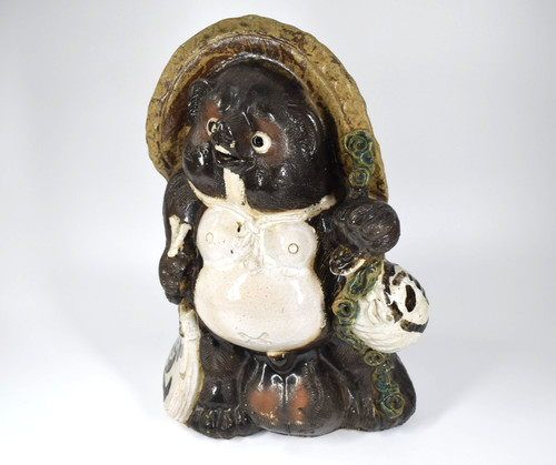 Shigaraki ware tanuki figurine - ware,