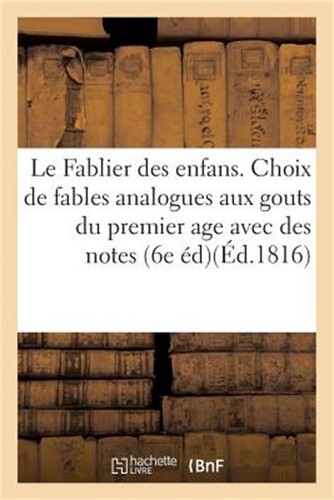 Fablier des enfans - fablier, choix