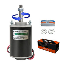 Motore CC Ad Alta Coppia 12V/24V, Motore Silenzioso a Magneti Permanenti Con Con