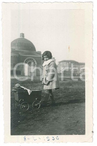 1935 milano bambina con - ca,