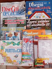 Lotto 8 Riviste Uncinetto