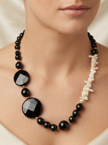 Collana donna pietre dure