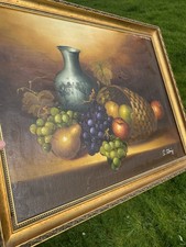 Quadro olio con cornice