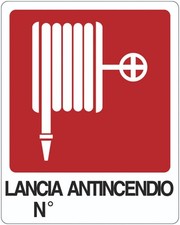 Cartello segnaletico lancia - cartello,