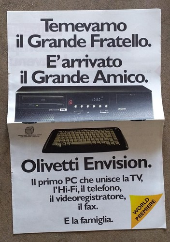 Vintage computer olivetti - vintage,