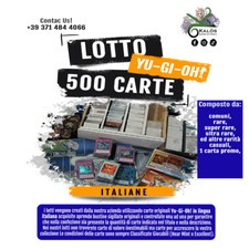 YuGiOh! Lotto 500 Carte Assortite ITALIANE