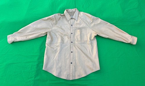 Giacca camicia uomo pelle