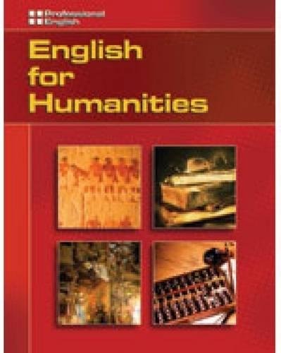 English for the humanities - english,