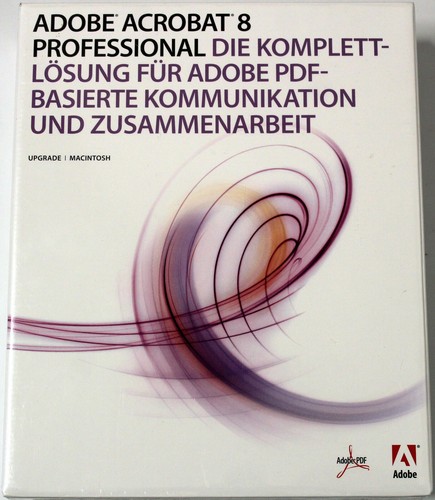 Adobe acrobat professional - acrobat, 8