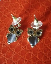 Orecchini Gufo. Come nuovi, in eccellenti condizioni. 