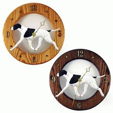 Orologio In Legno Pointer Nero/Bianco