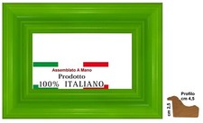 Cornice in legno Verde ad