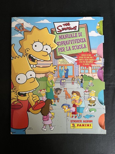 Panini album simpsons - panini,