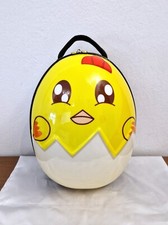 Zaino bambina Fun&Fun in Abs, rigido, forma ovetto pulcino