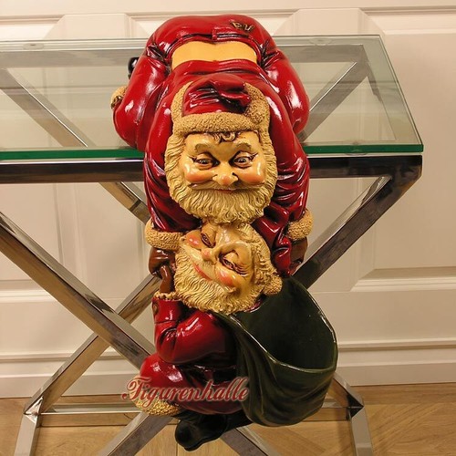 Babbo natale appeso come - natale,