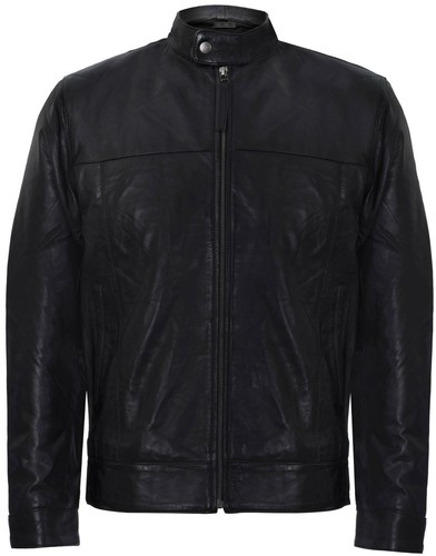 Giacca classica vera pelle - in,