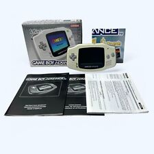 NINTENDO GAME BOY ADVANCE BIANCO BOXATO con ISTRUZIONI - 100% ORIGINAL PAL EUR
