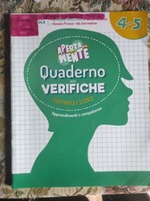 APERTA...MENTE 4/5 QUADERNO VERIFICHE MATEMATICA SCIENZE - LISCIANI