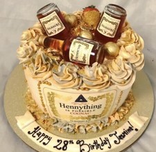 Cake topper Hennessy ~