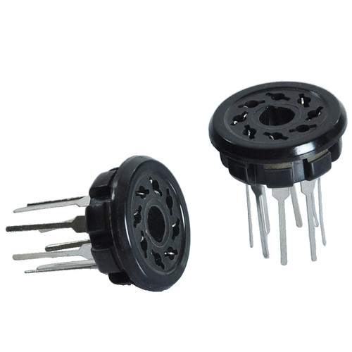 2pcs presa tubo bachelite 8pin - tubo,