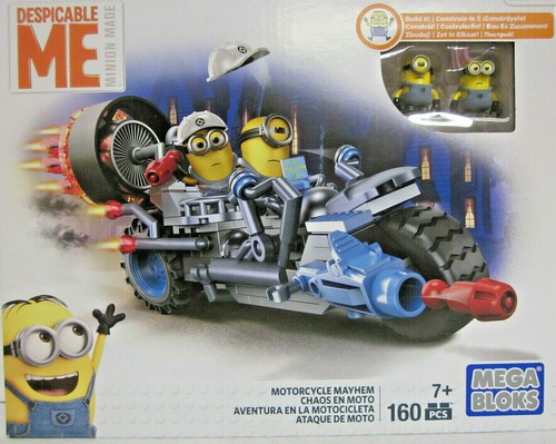 Mega bloks minions - mega-bloks, motorcycle