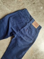 Levis 534 pantaloni blu 28 