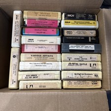 8 Track 20 Tape Lot! Country