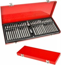 KIT SET 54 Pz INSERTI CHIAVI BUSSOLE Esagonali TORX HEX 1/2" 3/8" PROFESSIONALE