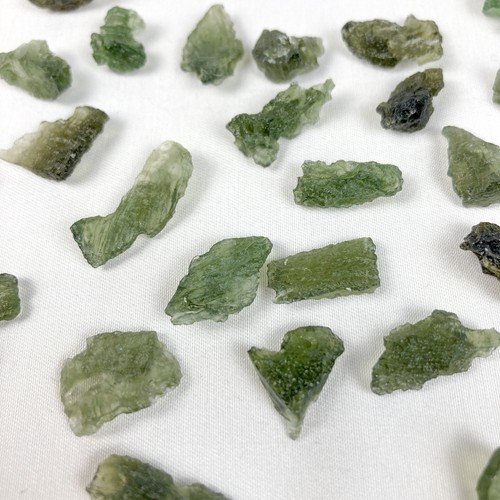 Moldavite grezza pietra - moldavite,