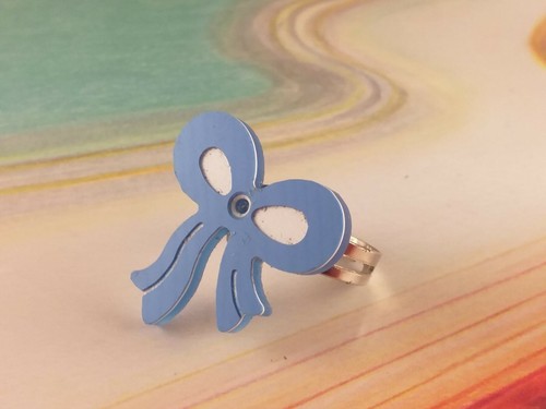 Anello bambina resina - resina, con