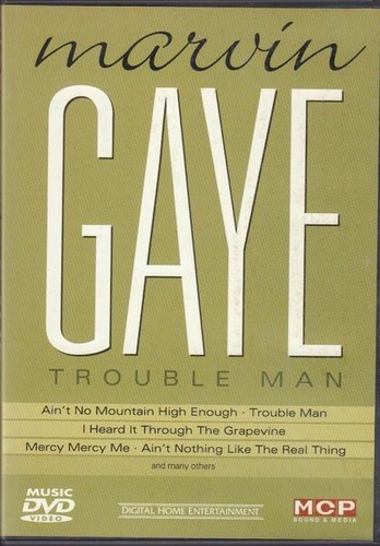 Dvd marvin gaye - marvin, trouble