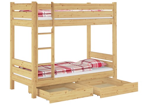 Solido letto castello 100x200
