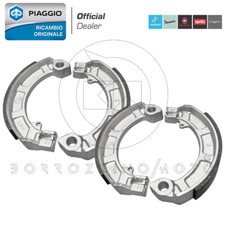 KIT GANASCE FRENO ANTERIORE + POSTERIORE PIAGGIO VESPA P200E PX 200 E 1983-1997
