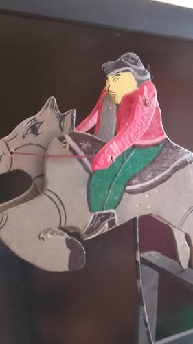 Vintage cowboy movimento a - vintage,