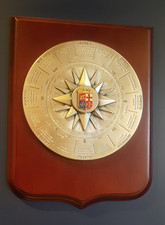 CREST Metallo Base in legno