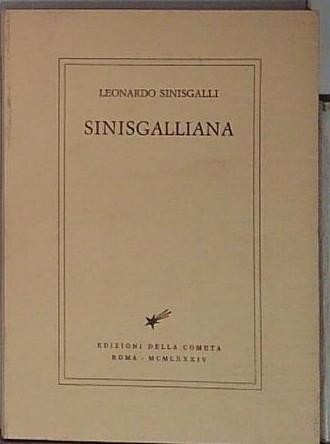 Sinisgalli sinisgalliana - sinisgalli,