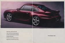 Porsche 911 (993) Turbo - Pubblicità Pubblicità Pubblicità Originale 1996 (1)
