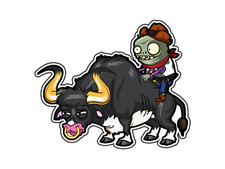 Adesivo Rodeo Legend Zombie