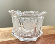 Vintage Fostoria ciotola vetro