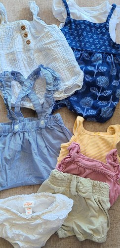 Baby girl summer clothing - clothing, lot