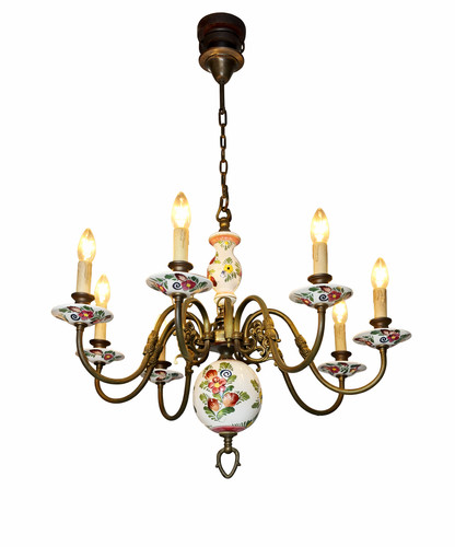 Grande lampadario antico