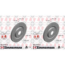2x ZIMMERMANN Sport Dischi