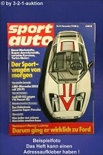 Sport Auto 12/79 Mercedes AMG