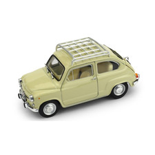 FIAT 600 D FANALONE 1965 BEIGE