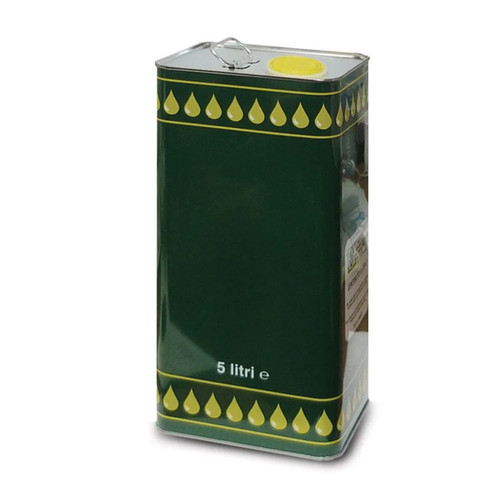 Lattina per olio - con, in