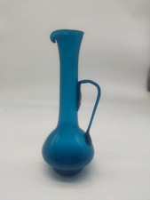 vaso vetro pulegoso soffiato